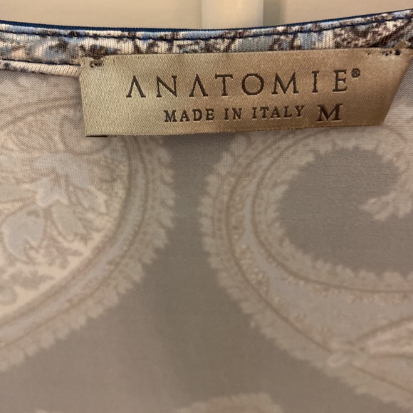 Marine Travel Dress on blue paisley nwot - Picture 3 of 5